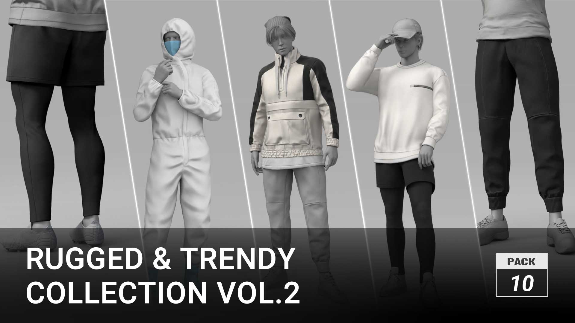 Reallusion Rugged & Trendy Collection vol.2