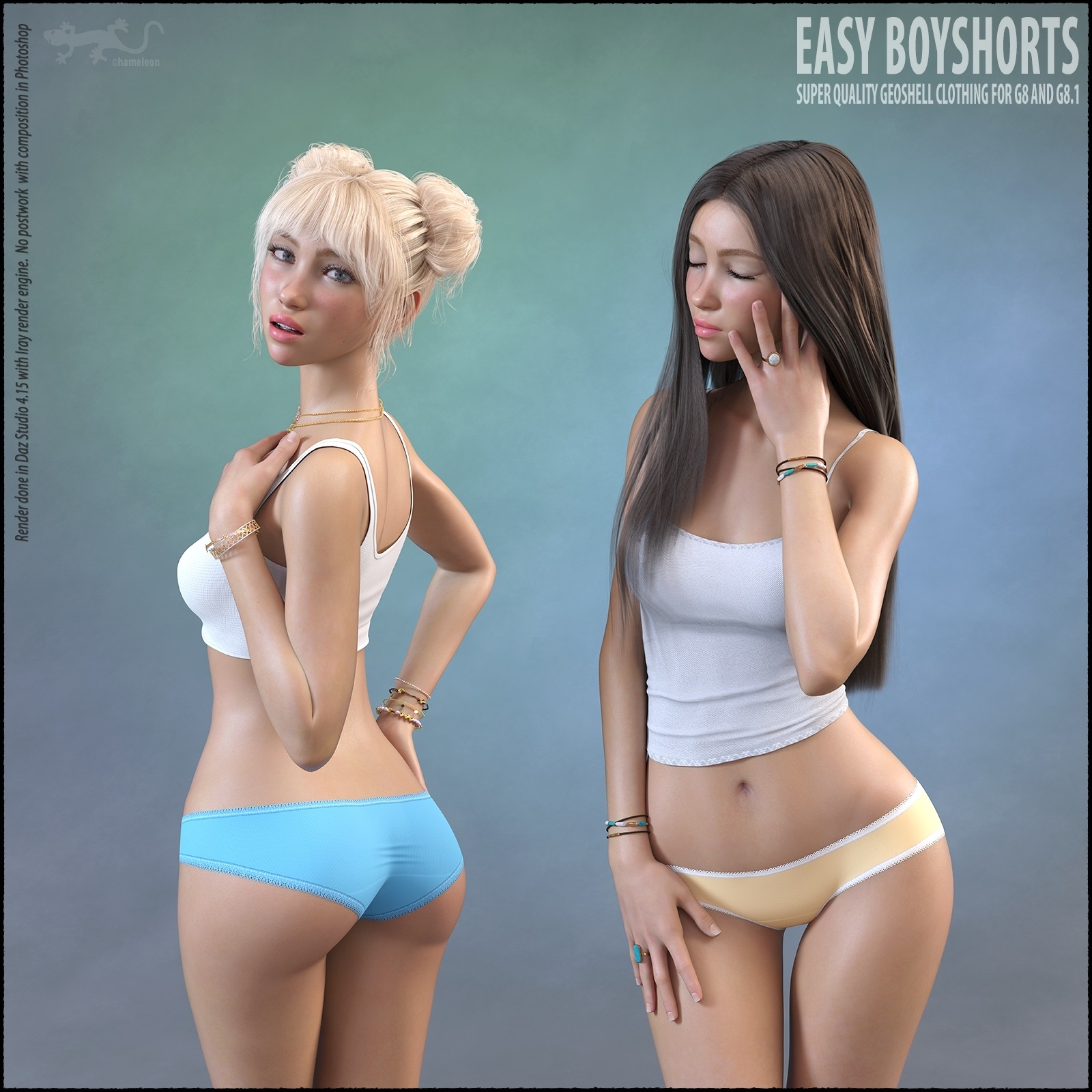 Sexy Skinz - Panties Collection for Genesis 8.1 Females