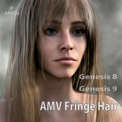 Fringe Hair for G8F and G9