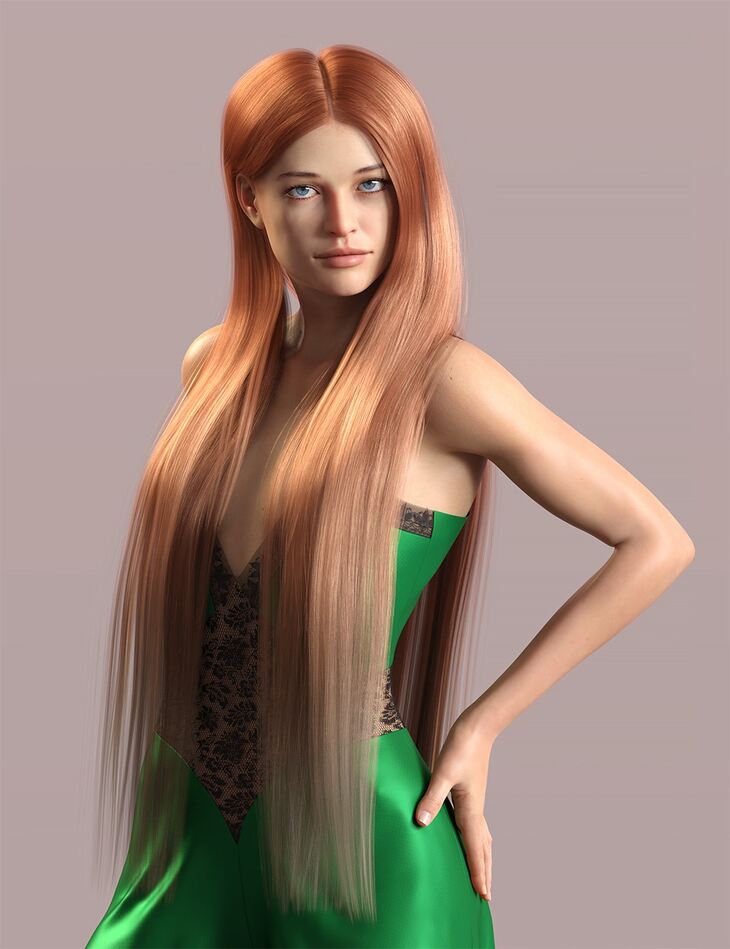 Super Sleeky Hair for Genesis 8 and OOT Hairblending 2 0 Texture XPansion 1710954453
