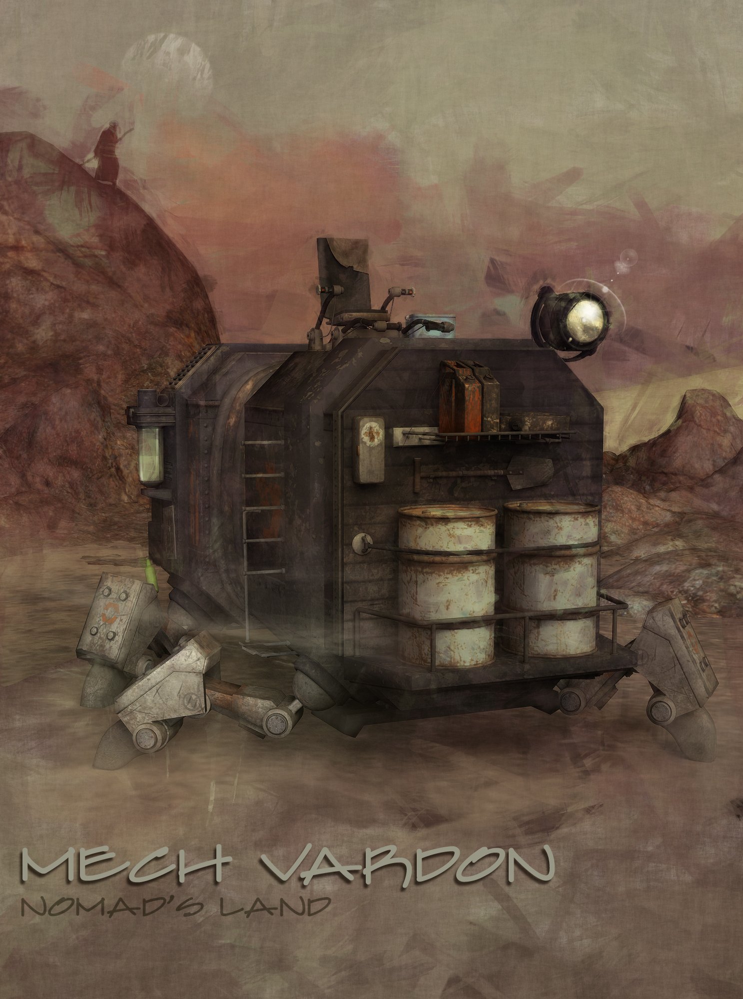 00 main mech vardon portable science fiction outpost daz3d 1711048451