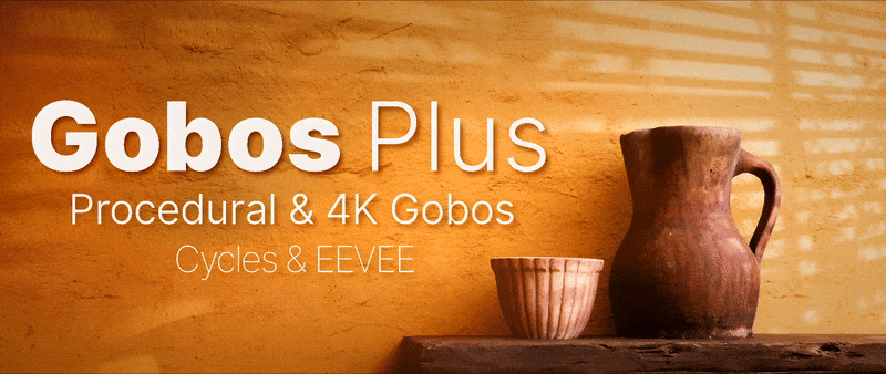 Gobo's Plus - Procedural & 4K Gobos For Cycles + Eevee - BLENDER