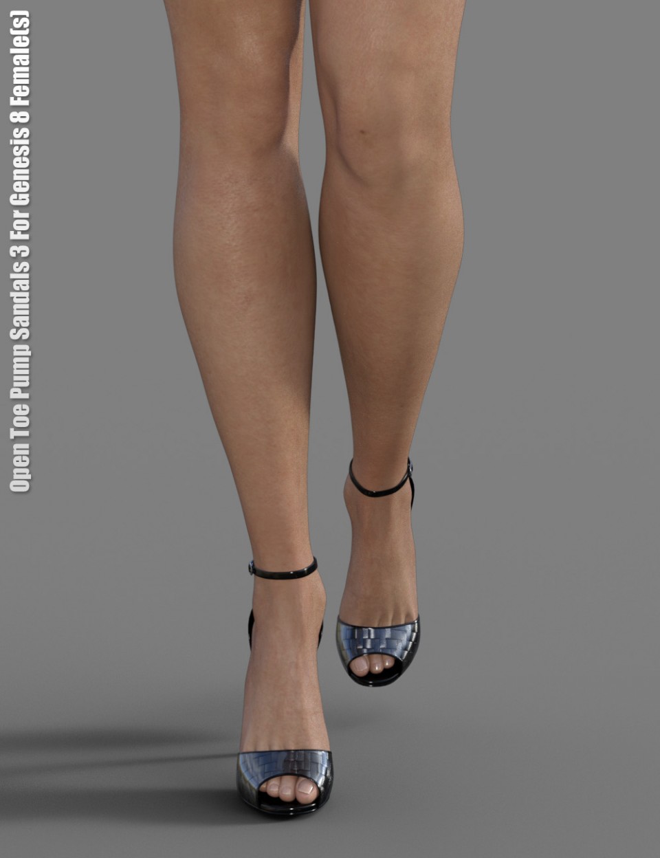 Open Toe Pump Sandals 3 for Genesis 8 Female s 1711192056