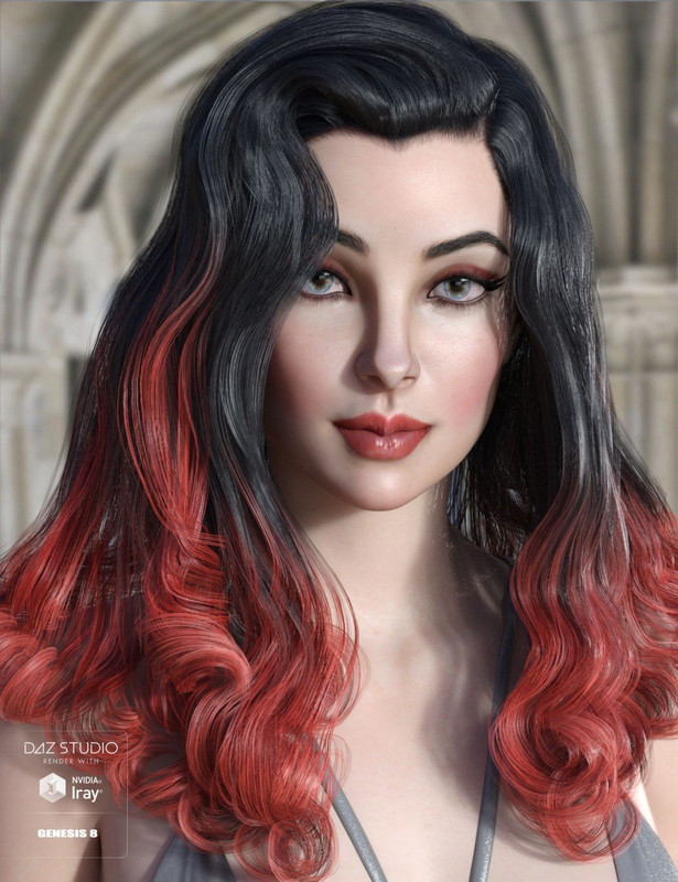 Fane Hair And Character For Genesis 8 Female