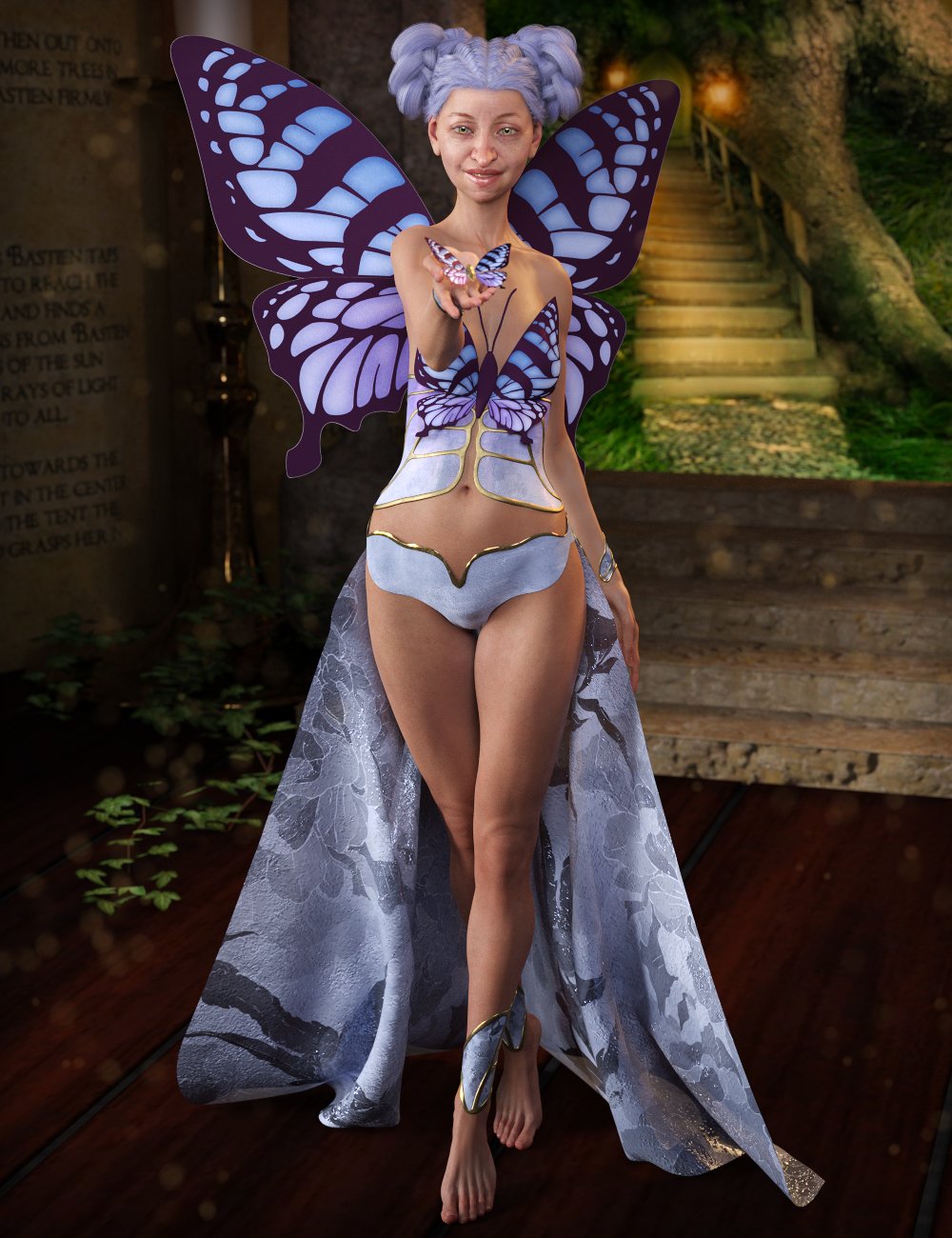 dforce butterfly outfit textures 00 main daz3d 1711985474