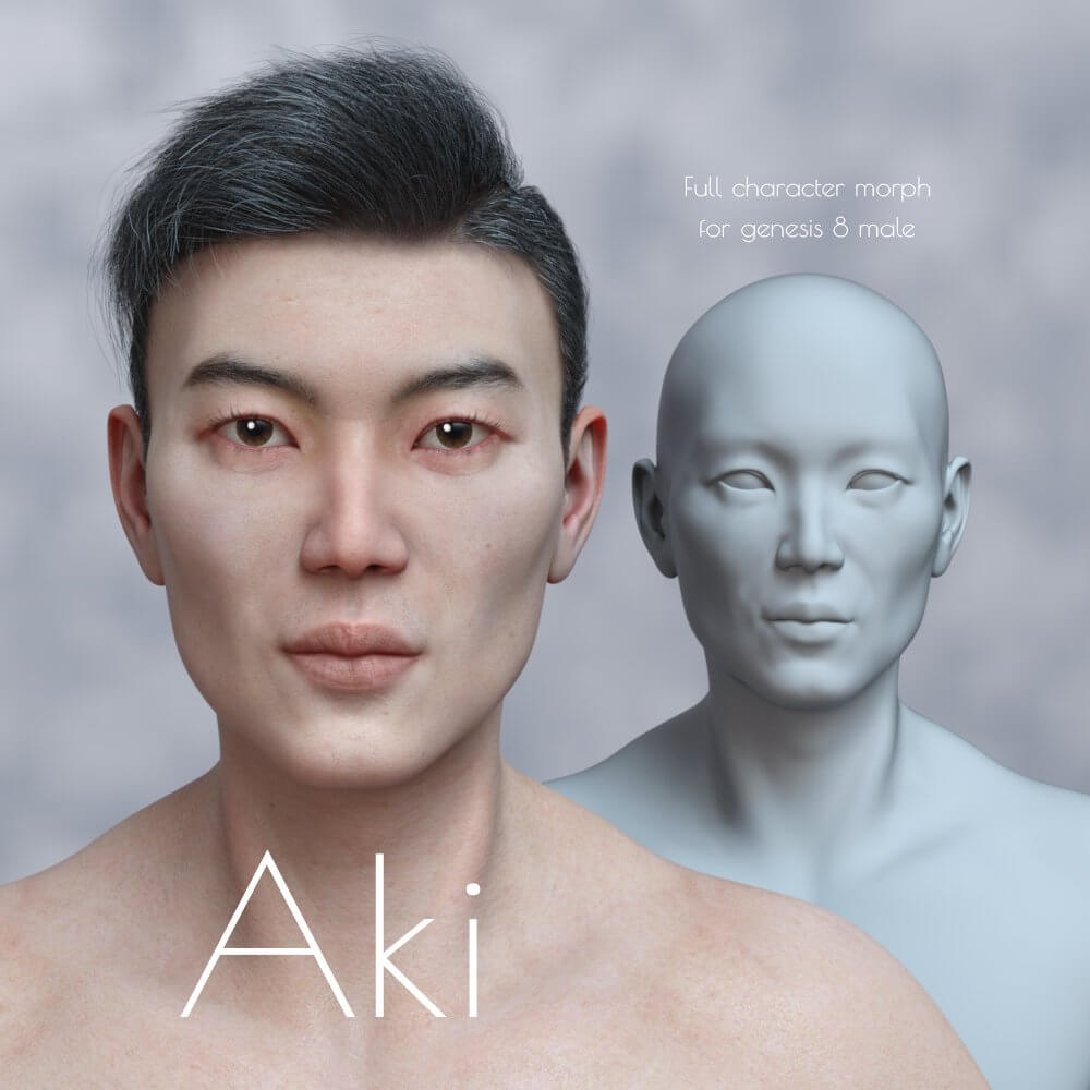 aki is a handsome japanese male full character morph 01 1712739345