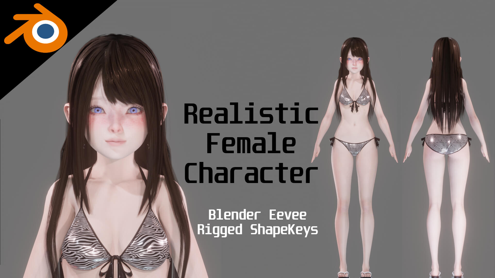 bikini model realistic female character blender eevee 01 1712956656
