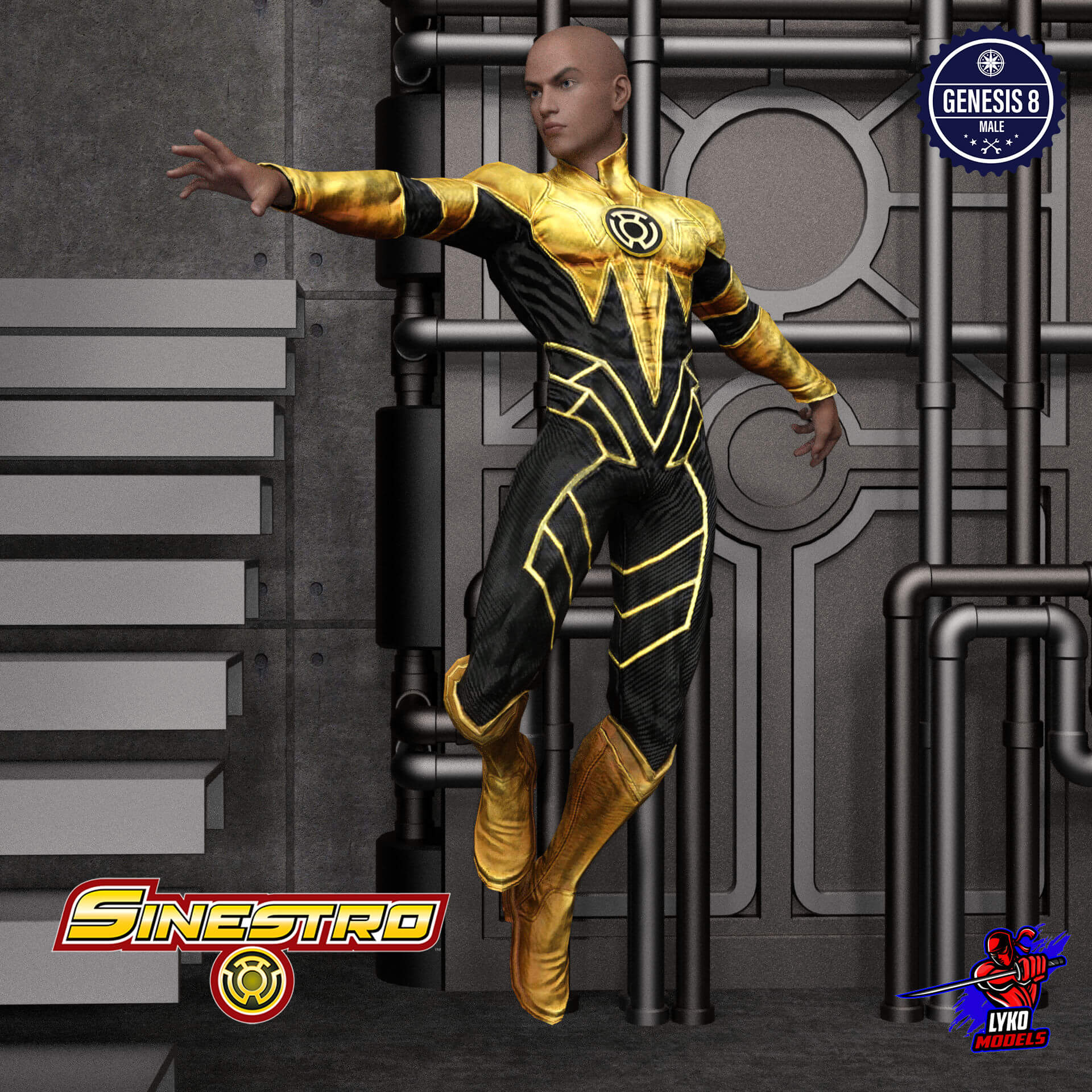 sinestro comic v1 outfit for g8m 01 1713463205