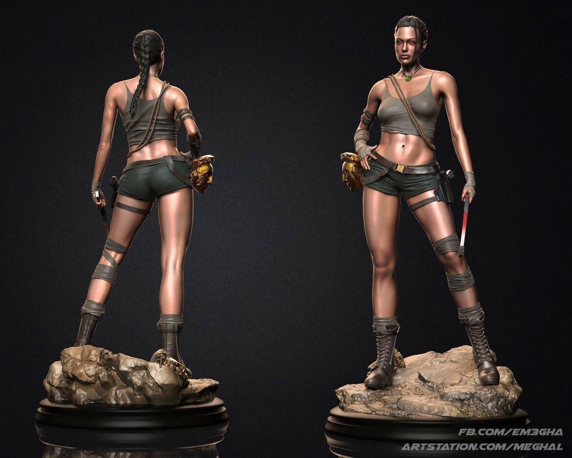 Angelina Lara Croft  figure