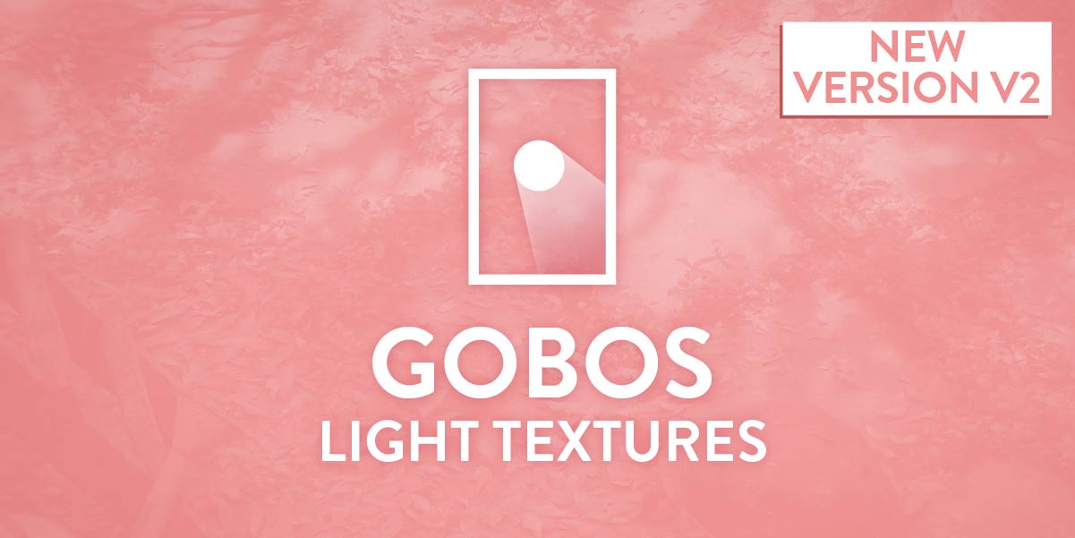 Gobos Light Textures V2.1 - BLENDER 4.1 2025 - Free Daz 3D Models