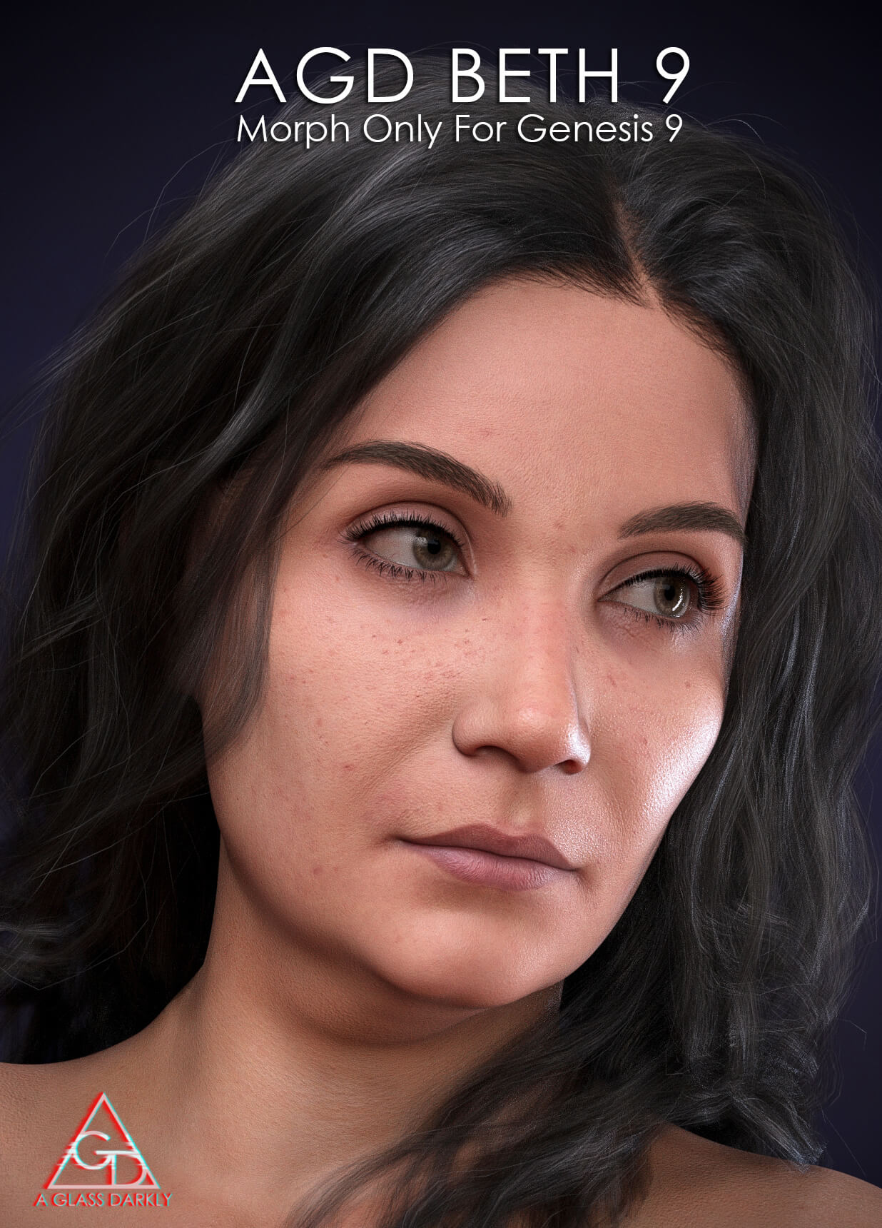 AGD Beth 9 Character Morph Only 2024 - Free Daz 3D Models