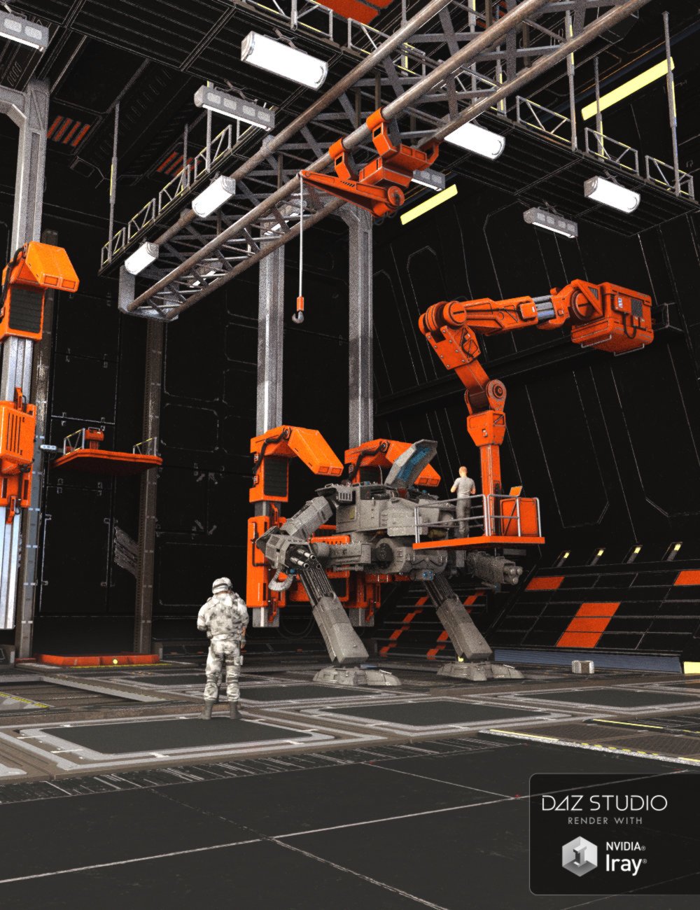 00 main mecha hangar daz3d 1716304721