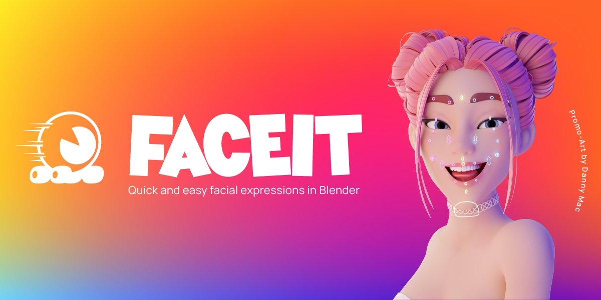 Faceit V2.3.43 (Blender 4.1) 2025 - Free Daz 3D Models