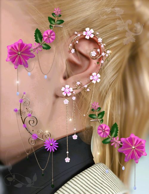 Floral Earcuffs 1718258358