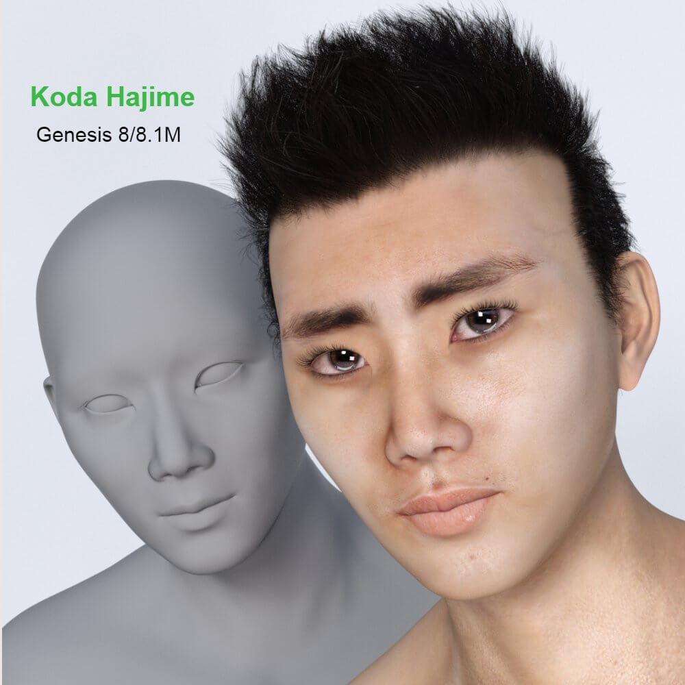 koda hajime asian full character morph for g8mg8 1m 01 1718651534