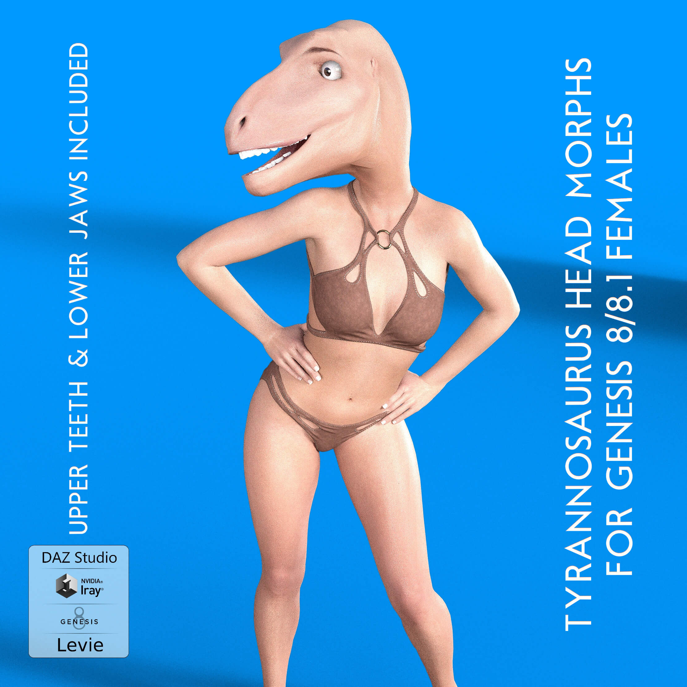 tyranosaurus head morphs for genesis 88 1 females 01 1719780477