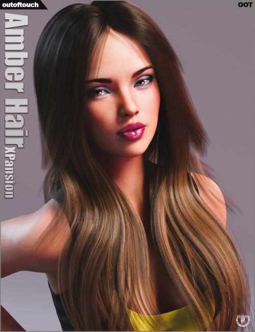 Amber Hair Iray Texture XPansion 2025 - Free Daz 3D Models