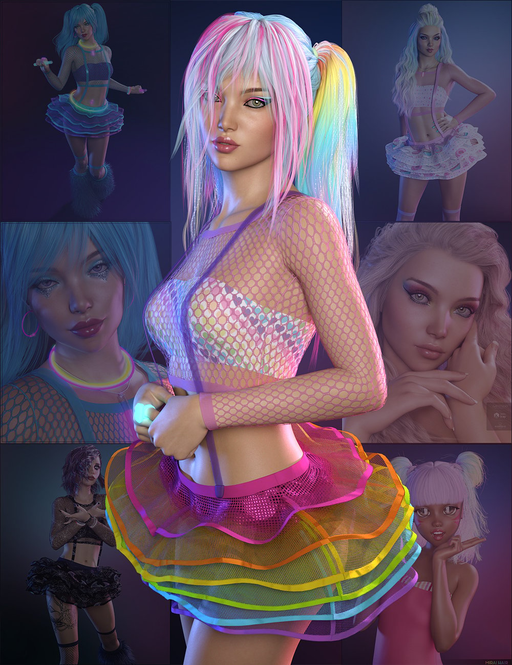 00 main party monster bundle daz3d 1720430945