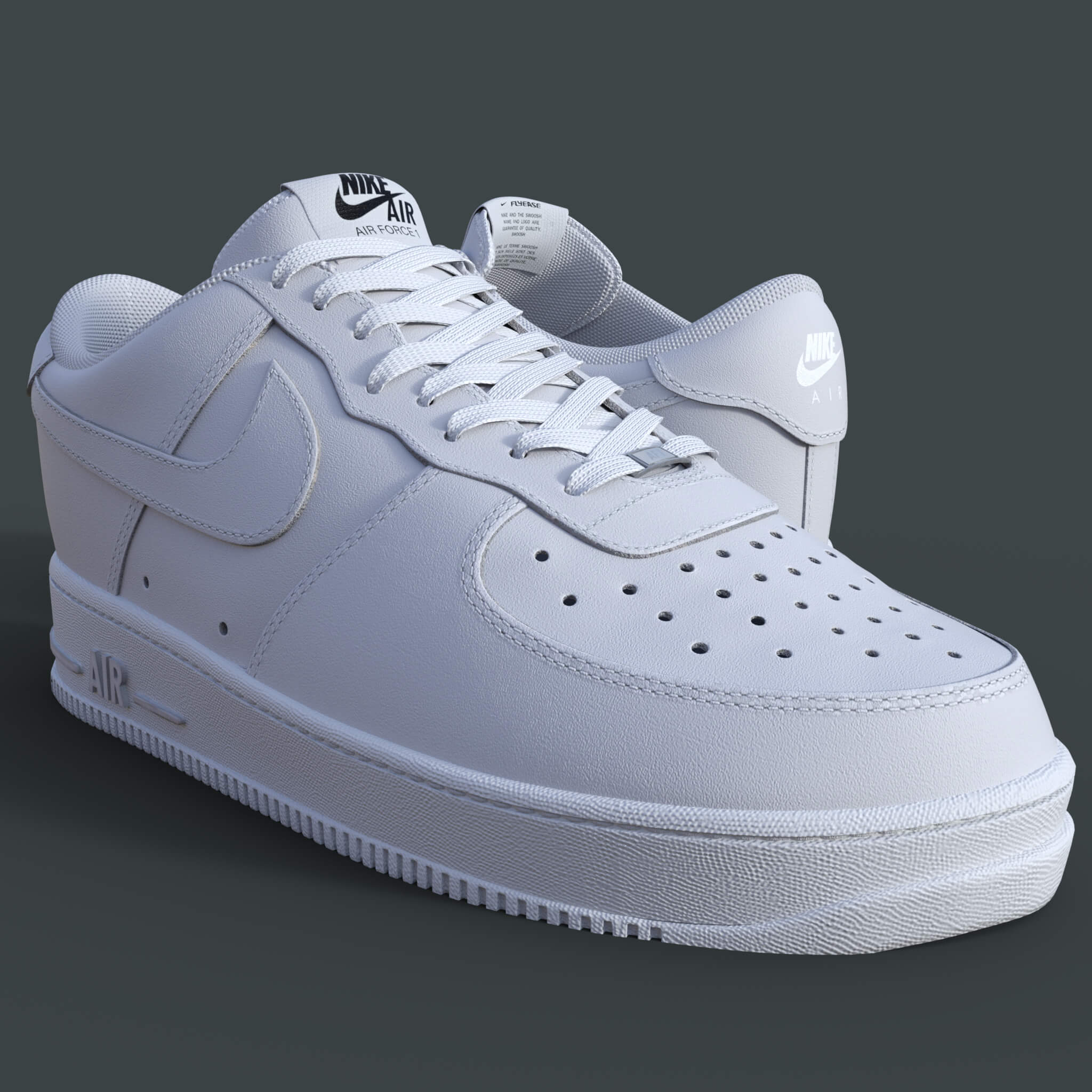 Nike Air Force 1 Sneakers G8/8.1F & G9 2025 - Free Daz 3D Models