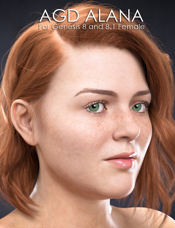 AGD Alana For Genesis 8 And 8.1 2025 - Free Daz 3D Models