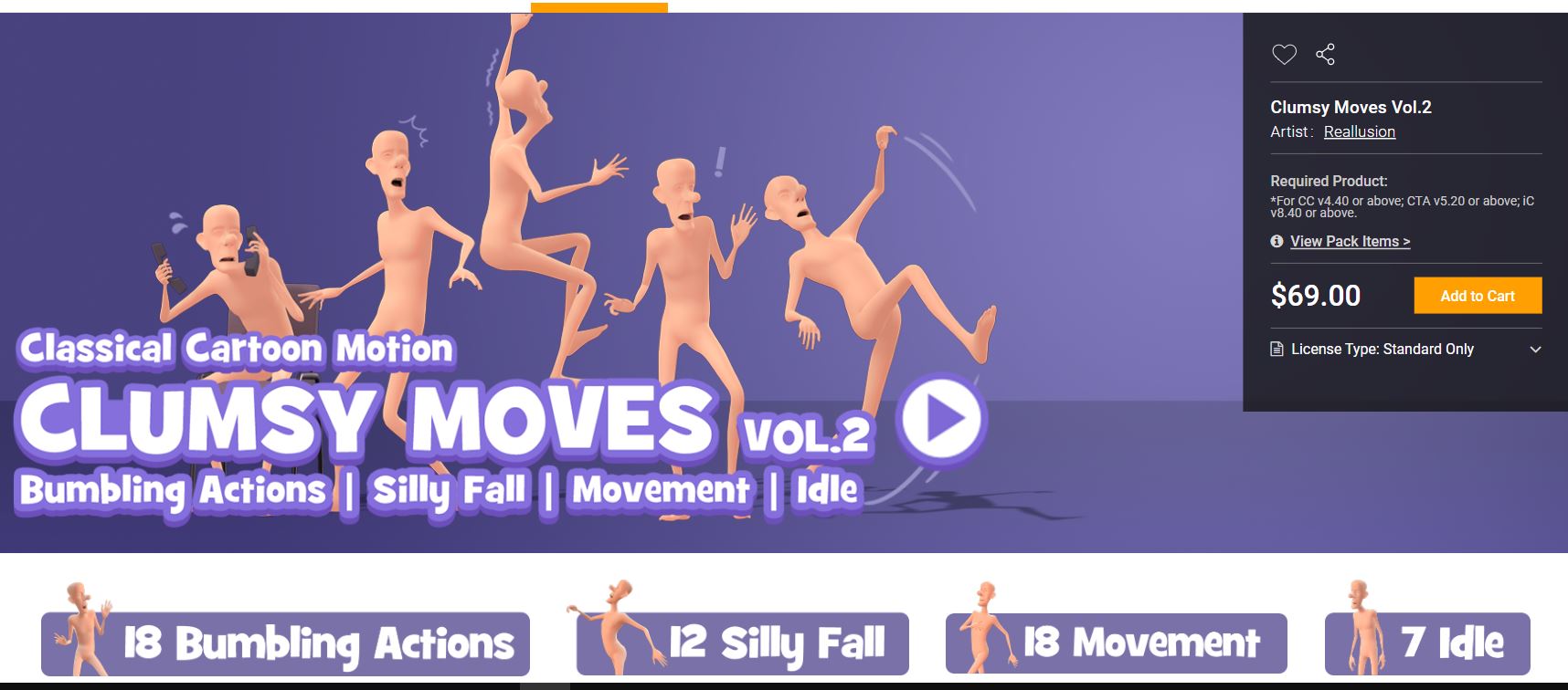 Clumsy Moves Vol 2 1725442199