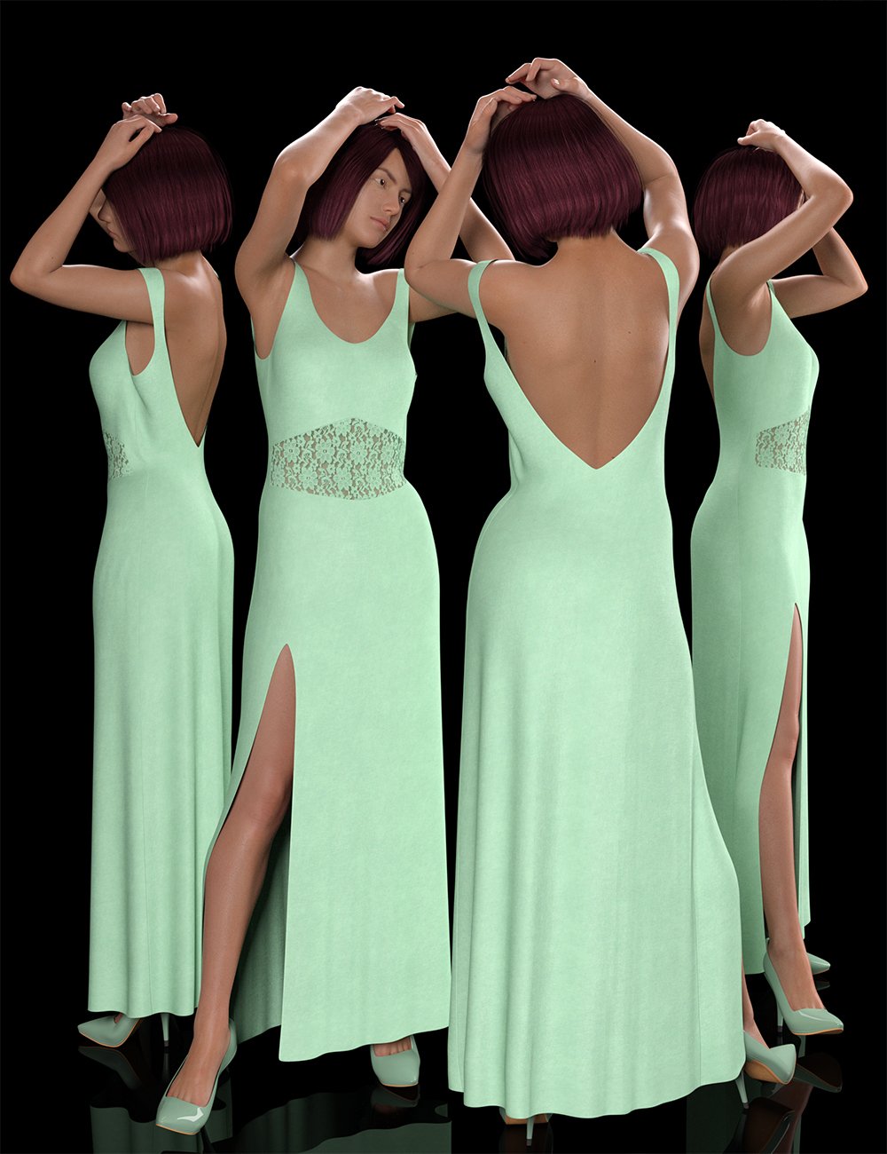 dforcetimelesslongdressoutfitforgenesis8and81female03daz3d 1725649132