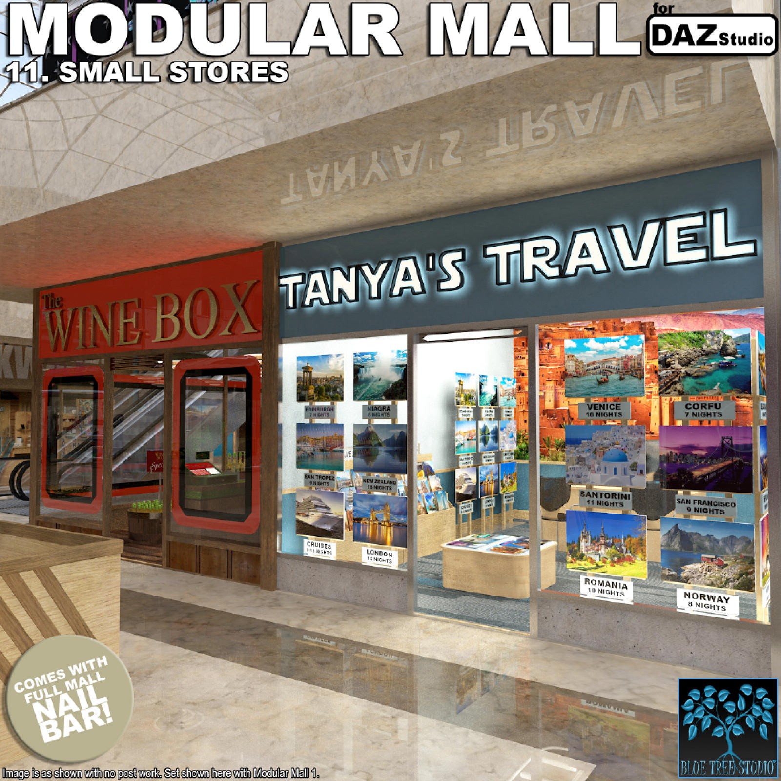 Modular Mall11 Small Stores for Daz 1726520905