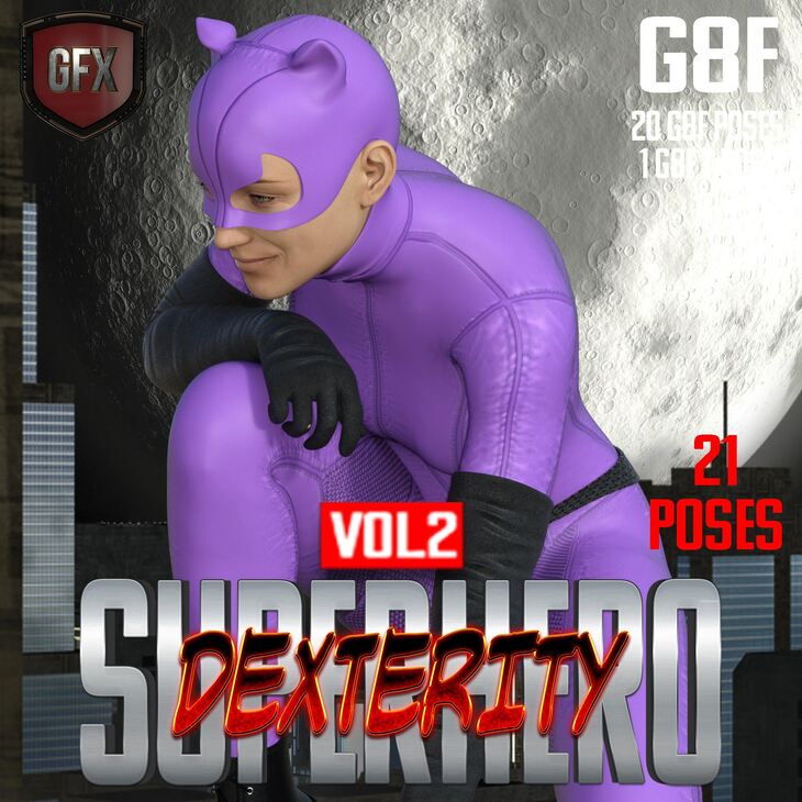 SuperHero Dexterity for G8F Volume 2 1727025193