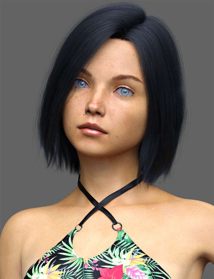 Ganika V1 with High Quality Textures for Genesis 8 Female 1727130096