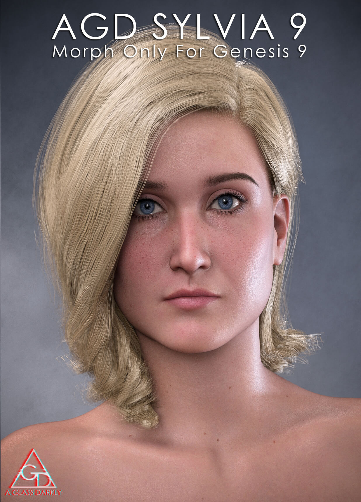 AGD Sylvia 9 Character Morph For G9 2025 - Free Daz 3D Models