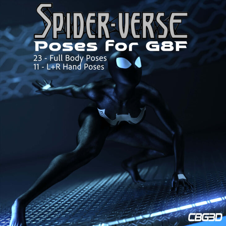 Spider Verse Poses for G8F 1727617967