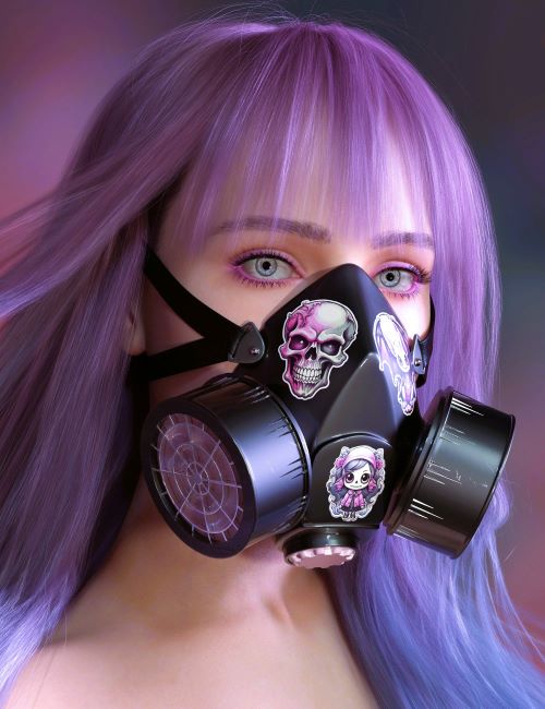 Pastel Goth Mask 1727788977