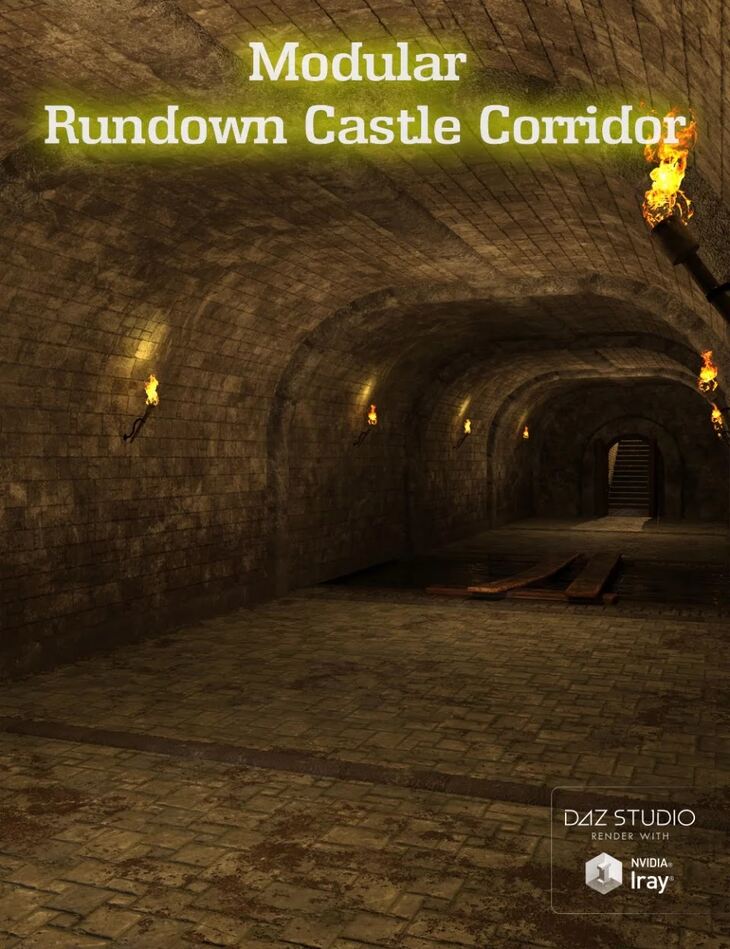 Modular Rundown Castle Corridor 1728655740