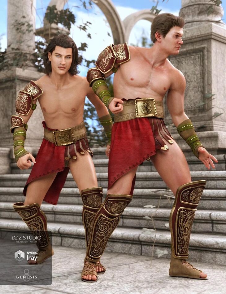 dForce Aries Outfit for Genesis 8 Male s Outfit