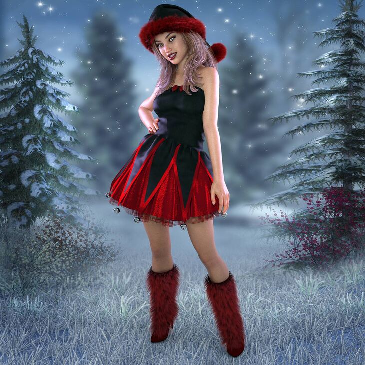 Santa s Helpers Vol 1 for Genesis 8 Female 1729010698