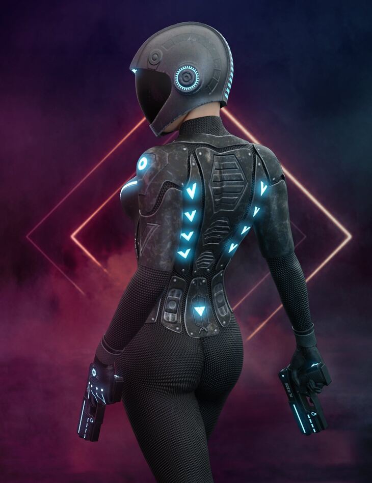 Nanosense Cyber Suit for Genesis 8 Female s 1729297690