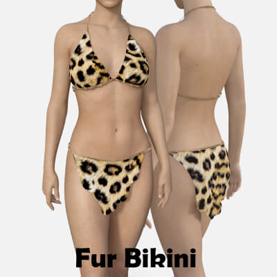 fur bikini with cheetah pattern for genesis 8 female 1729466282