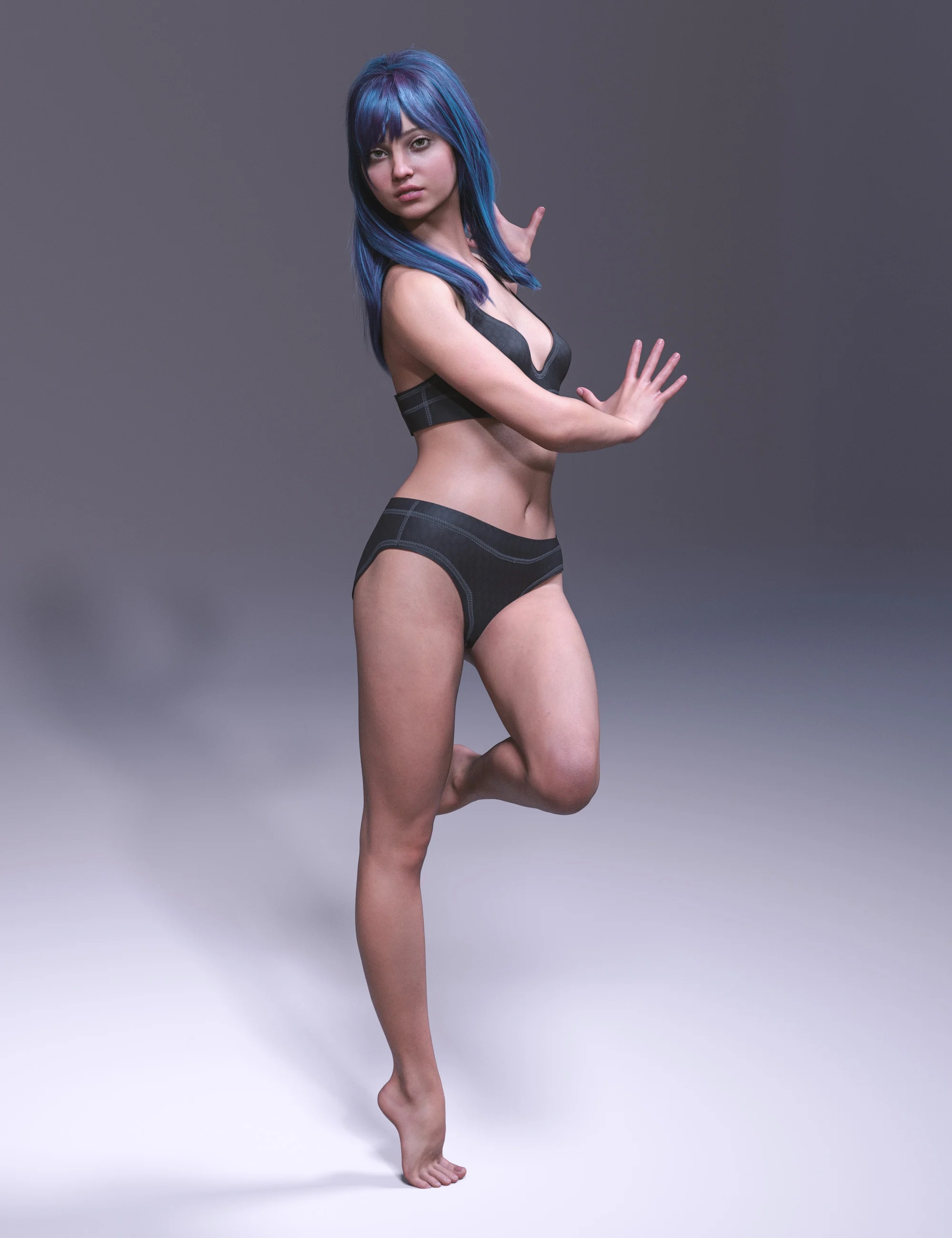 Akki HD with Expression for Genesis 9 1729786609