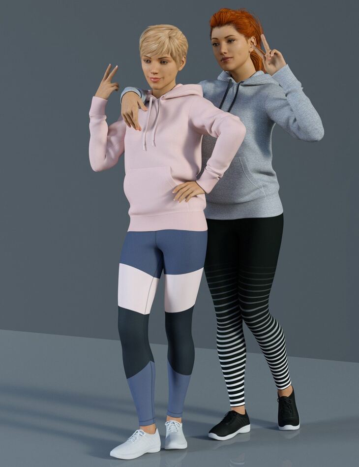 H C Hoodie Training Wear for Genesis 8 Female s 1729881982