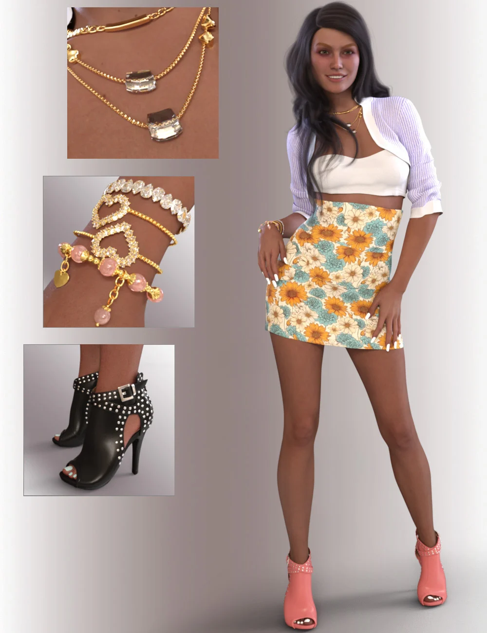 dForce Celia Outfit for Genesis 9 Feminine 1 https://new.imagehostx.com/upload/2024/10/28/dforceceliaoutfitforgenesis9feminine00maindaz3d_1730113681.jpg