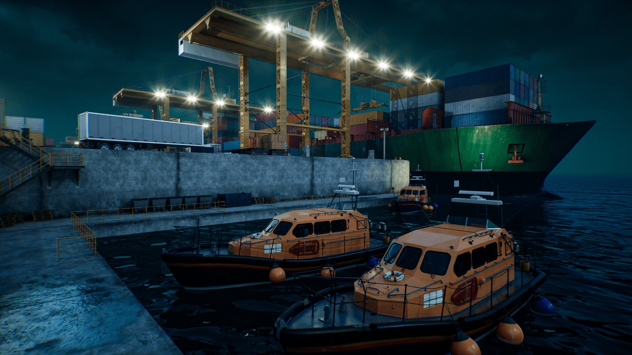 HAWKNEST Shipping Port Modular 1730204193