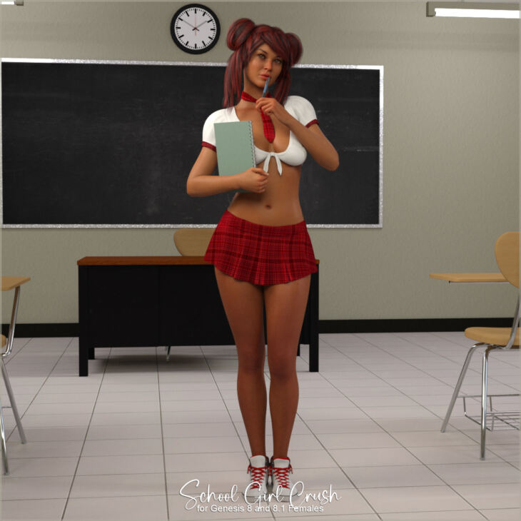 School Girl Crush for Genesis 8 8 1 Females 1730297737