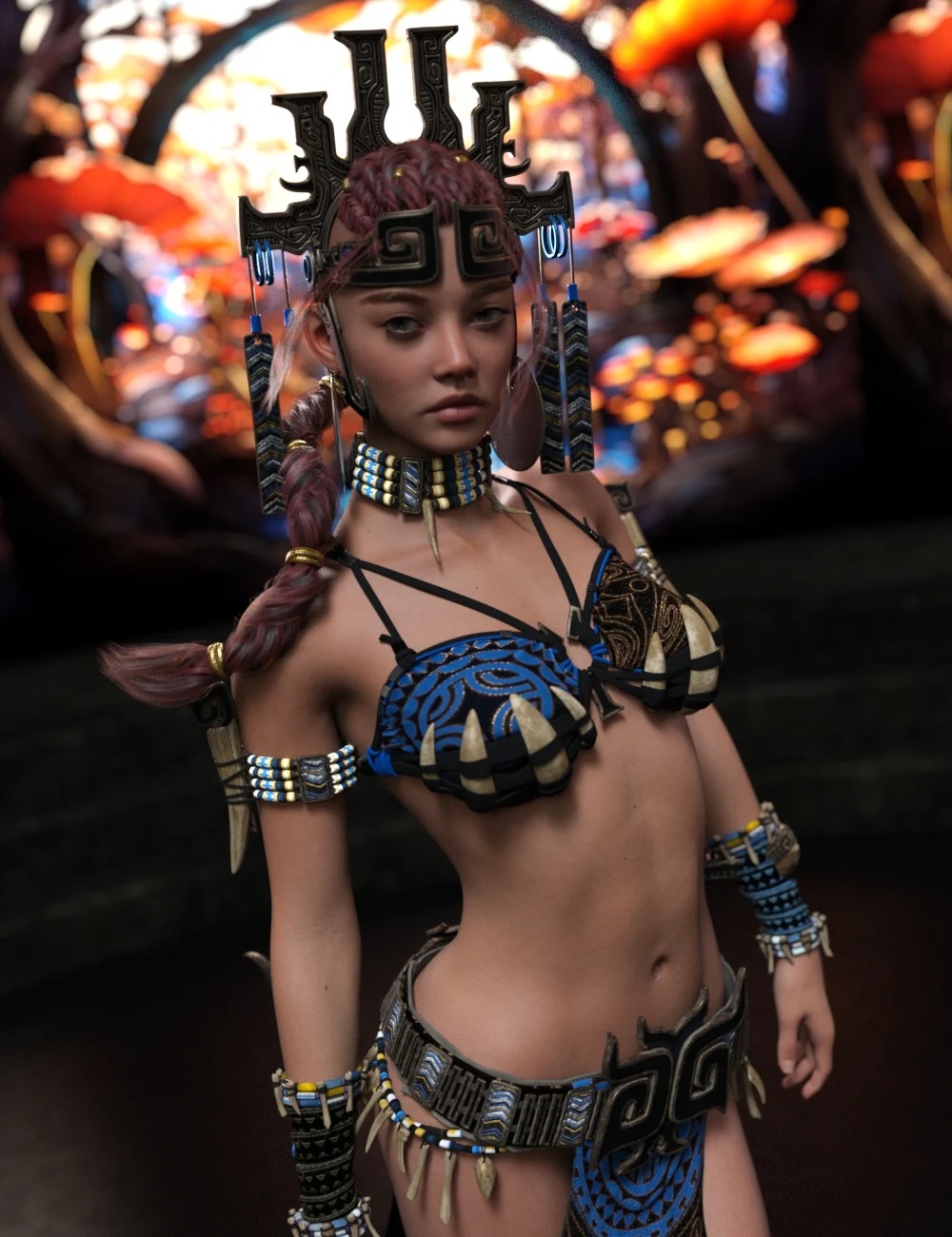 Unbeatable for STF Tribal Armor for Genesis 9 and Genesis 8 Female 1730258538