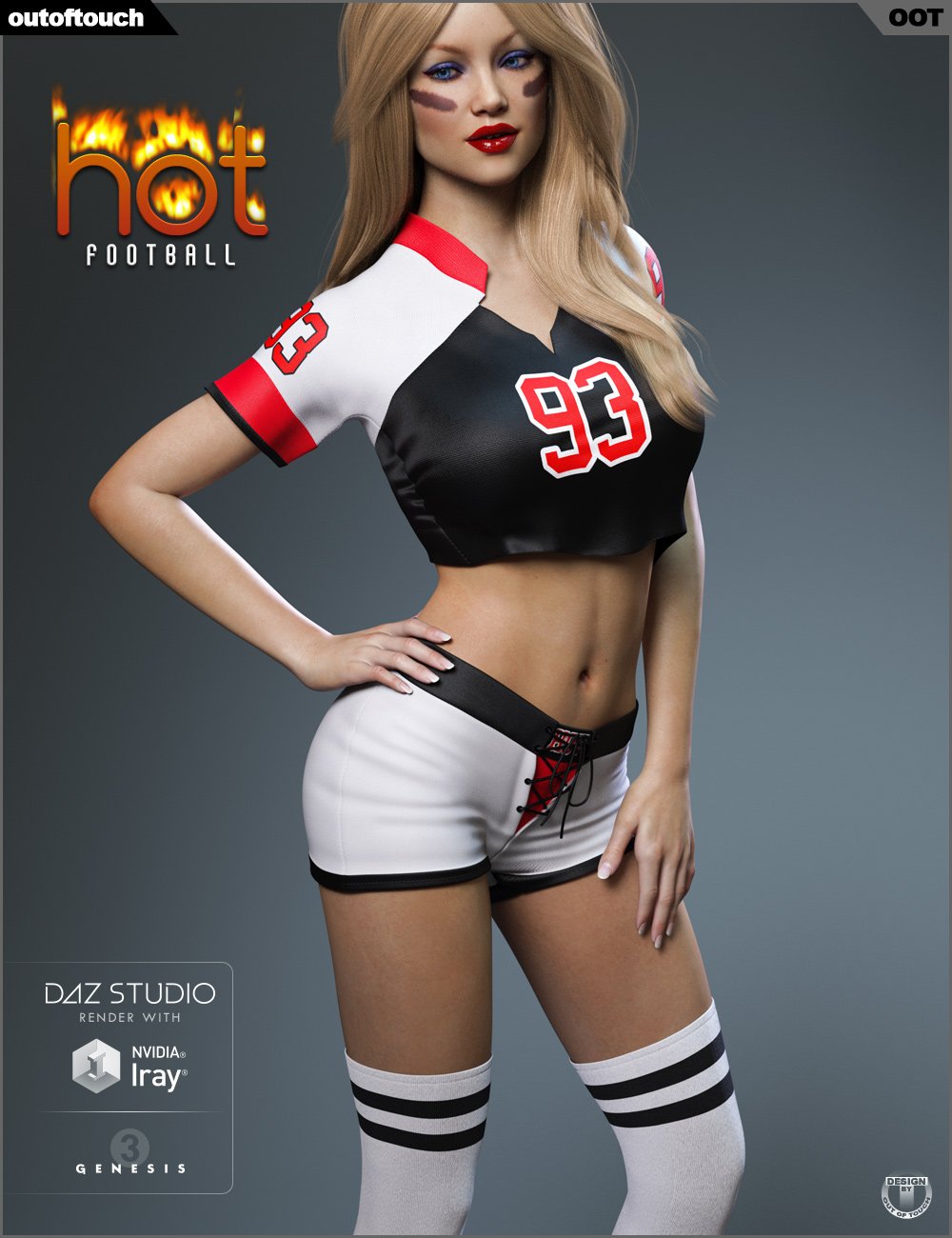 04 hot football outfit for genesis 3 females daz3d 1730417892