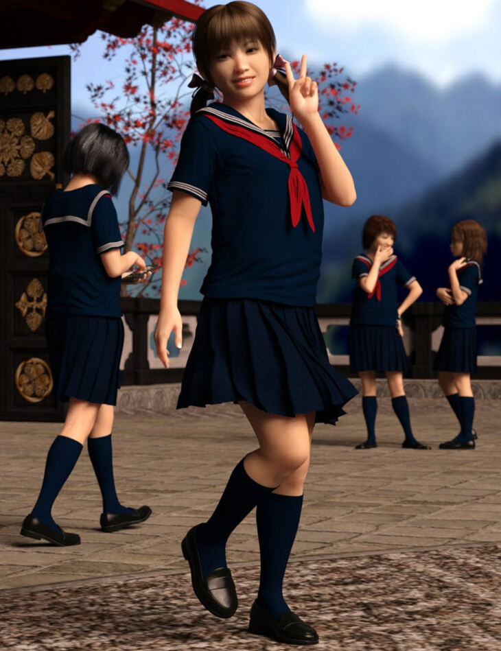 dForce Japanese Sailor Girl Outfit for Genesis 8 Female28s29 788x1024 1 1730510815