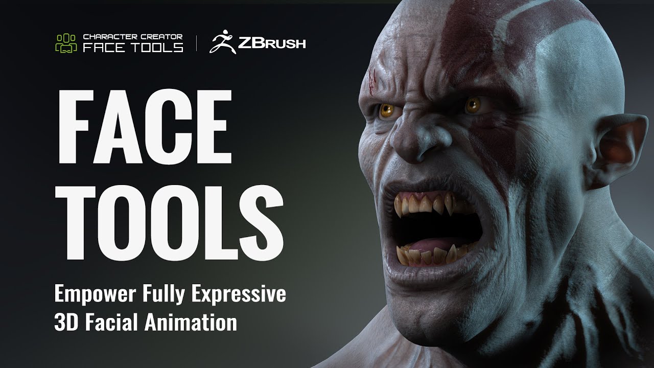 Free ZBrush Face Tool 2025 - Free Daz 3D Models