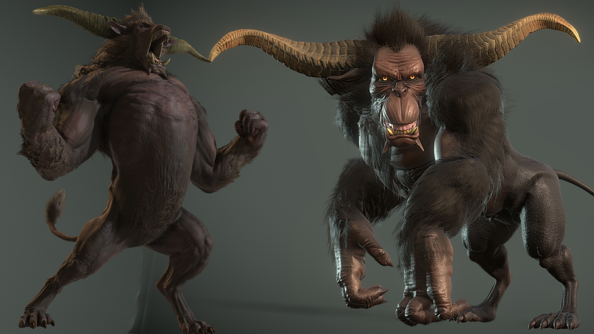 Rajang Monster Hunter World 3D Model 1732627482