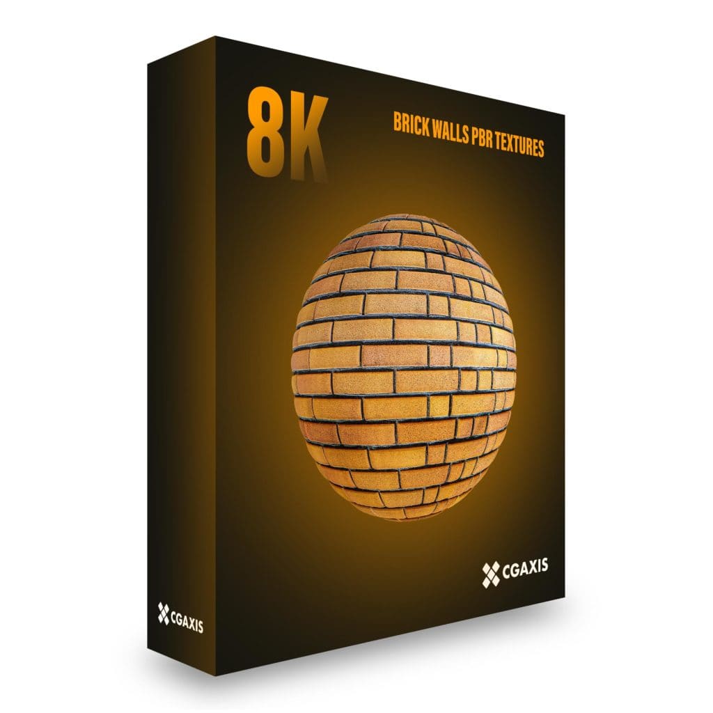 PBR 17 Brick Walls CGAxis Box