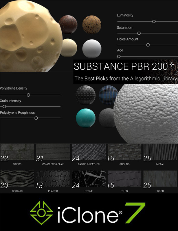 iClone Substance PBR 200 1734087196