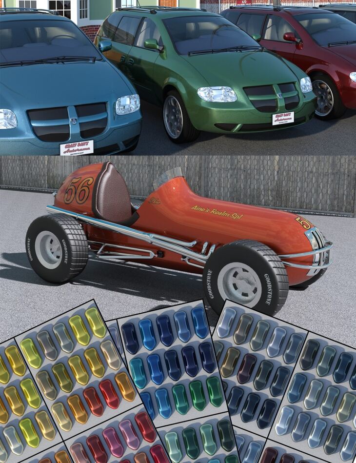AR MetalFlake Iray Shaders 1734287261